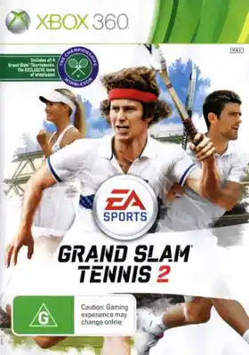 Grand Slam Tennis 2 (USA) box cover front